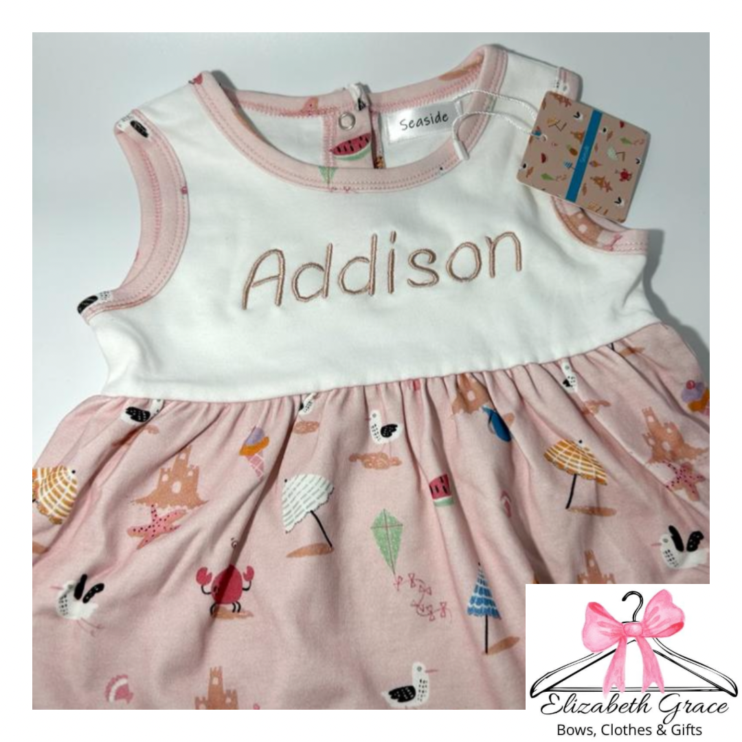Seaside print Dress